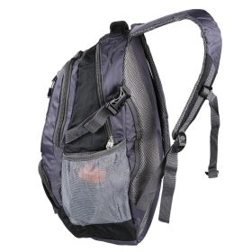 Unisex School Backpack Casual Travel Shoulder Bag W/ Adjustable Straps Dual-Water Bottle Pouch Multiple Zippered Pockets For Gym Sports Travel Sc