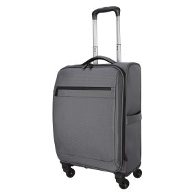 Gravity Free 20" Softside Upright Carry-On Luggage, Gray,set