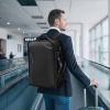 Vacuum Travel Backpack, 65L, Expandable Vacuum Seal Compression Travel Backpack, with TSA-Approved Lock, Multiple Pockets Compartments