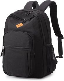 Classical Basic Travel Backpack For School Water Resistant Bookbag