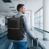 Vacuum Travel Backpack, 80L, Expandable Vacuum Seal Compression Travel Backpack with Pump, with TSA-Approved Lock, Airback Vacpack