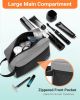 Elviros Travel Toiletry Bag for Men Hanging Toiletries Dopp Kit Small Bathroom Hygiene Tool and Medicine bag for Traveling Essential Shaving Pouch