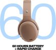 Headphones with Multi-Sensory Bass, Active Noise Cancelling, Up to 60 Hours Battery, Microphone for iPhone Android - Primer