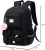 Big Student Laptop Backpack For College Women Middle High School Teen Girls Bookbag Travel Daypack