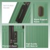 Fruit Green 3-Piece Premium ABS Luggage Set-20", 24", and 28" Suitcases with Multi-Position Handle, Silent Spinner Wheels