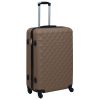 Hardcase Trolley Set 2 pcs Brown ABS