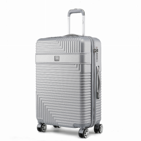 Mykonos Large Check-in Spinner (Color: Silver)