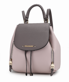 Kimberly Backpack (Color: Blush Charcoal)