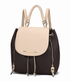 Kimberly Backpack (Color: Coffee Beige)