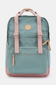 Himawari Waterproof Canvas Backpack Bag with Side Pockets (Color: Air Force Blue, size: One size)
