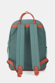 Himawari Waterproof Backpack Bag with Multilayer Pockets (Color: black, size: One size)