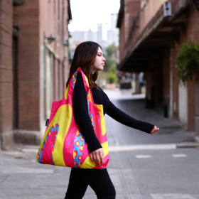 Envirosax Reusable Bag - Earth Bag (Color: Multi Color)