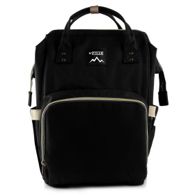 Mummy Diaper Bag Backpack (Color: black)