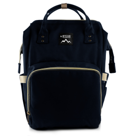 Mummy Diaper Bag Backpack (Color: navy)