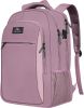 15.6 Inch Travel Laptop Backpack, Sturdy Computer Backpack for Women Men with USB Charging Port