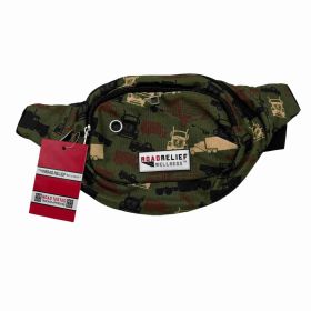 Trucker Camo© Fanny/Hip Travel Pack (Color: Army green)