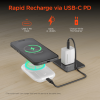 HyperGear Mag Grip Go 5000mAh Wireless Power Bank