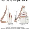 Small Sling Bag for Women Leather Crossbody Bags Fanny Pack Chest Bag for Travel
