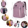 15.6 Inch Travel Laptop Backpack, Sturdy Computer Backpack for Women Men with USB Charging Port