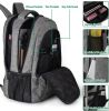 15.6 Inch Travel Laptop Backpack, Sturdy Computer Backpack for Women Men with USB Charging Port