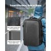 Vacuum Travel Backpack, 65L, Expandable Vacuum Seal Compression Travel Backpack with Pump, with TSA-Approved Lock, Airback Vacpack